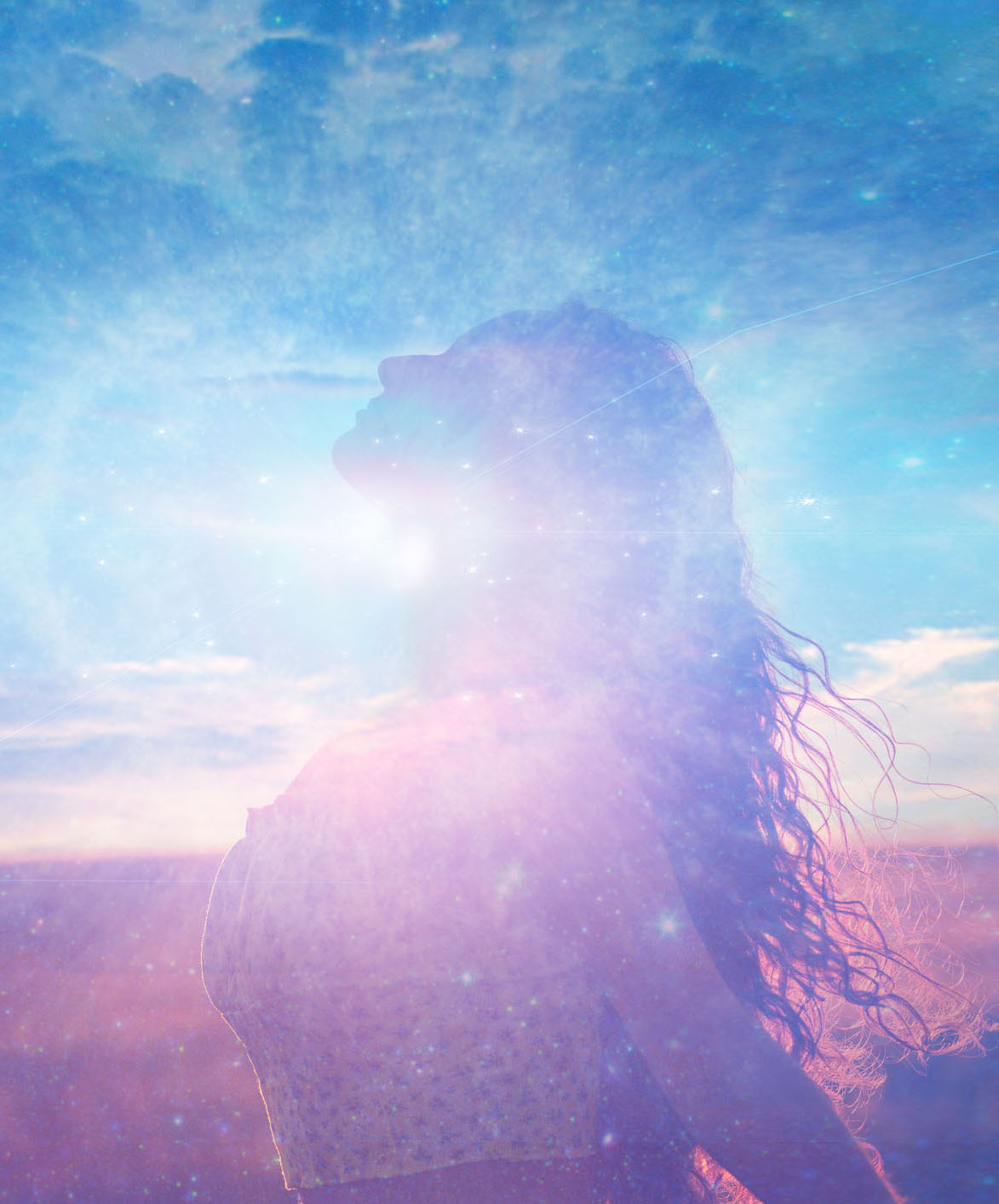 lotus flower in water with sunshine